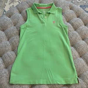 Like new! Lilly Pulitzer collared tank top size XS